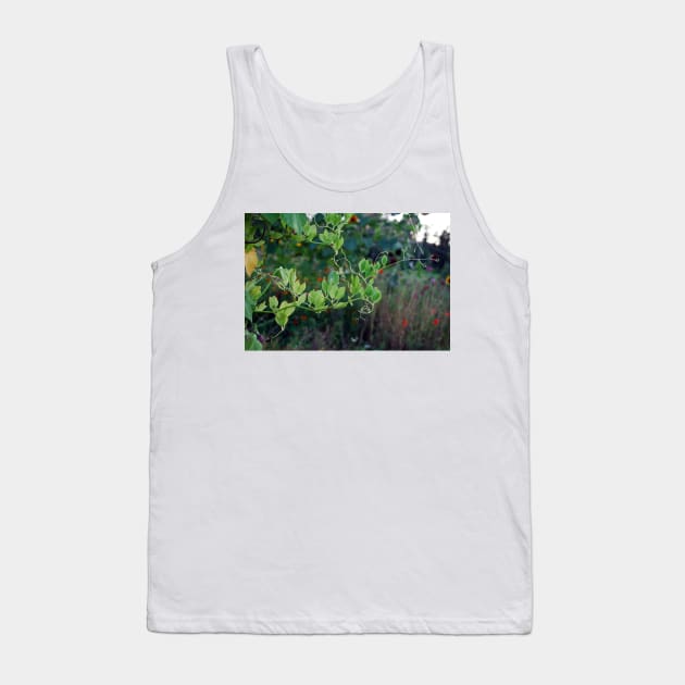 Twist and Turn - Climbing Plant in Summer Tank Top by AbstractIdeas